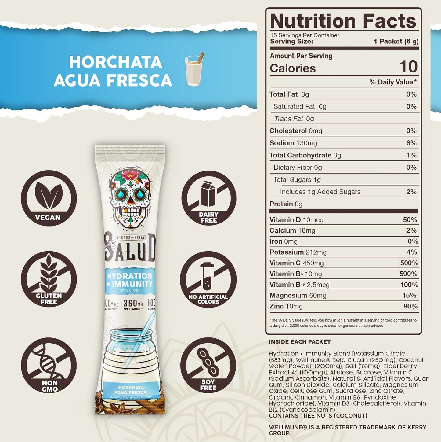 2-in-1 Hydration & Immunity Boost: Clean Energy with Authentic Flavor