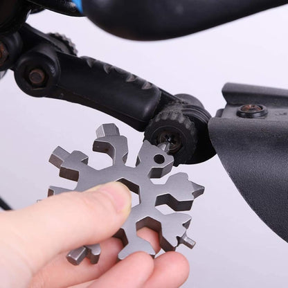 18 Tools. One Pocket-Sized Snowflake - 2 Pack