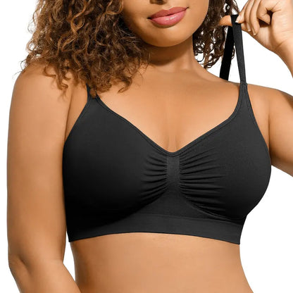 Wireless Comfort Bra for All-Day Zero-Pressure Support