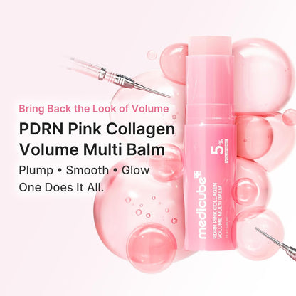 Instant Volume and Radiant Glow With PDRN Pink Collagen Balm