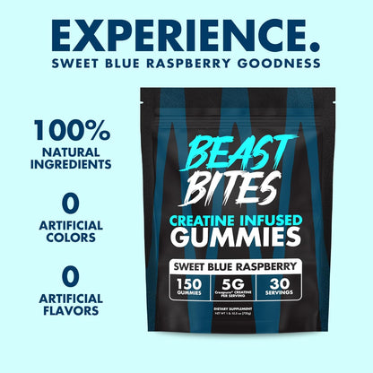 The Ultimate Muscle Fuel: 5g Pure Creatine Monohydrate Gummies