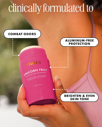 Natural Aluminum-Free Deodorant Stick – Brightens, Smooths & Odor Protection