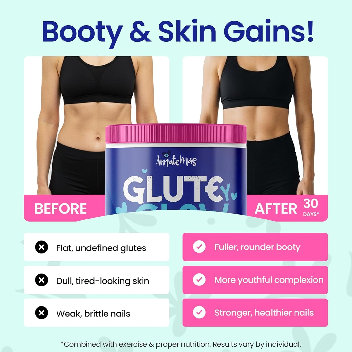 Sculpt Your Curves & Glow from Within: The Ultimate 2-in-1 Booty & Beauty Elixir