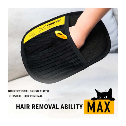 Electrostatic Pet Hair Remover Mitt – Effortless Grooming & Instant Fur Cleanup