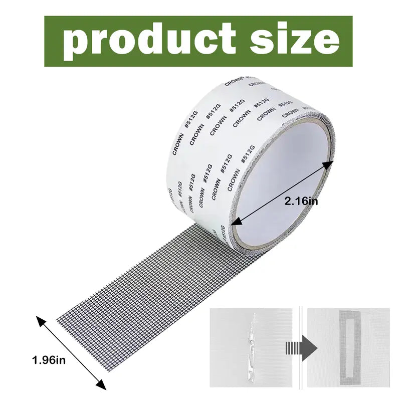 Repair Your Screen in Seconds. No Tools Required.(2inch x 157.5inch) - 3 Pack