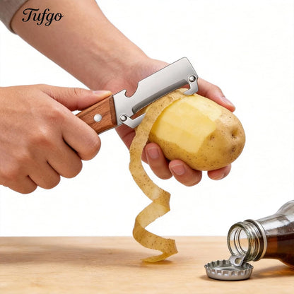 The Only Peeler That Also Opens Your Beer - 2 Pack