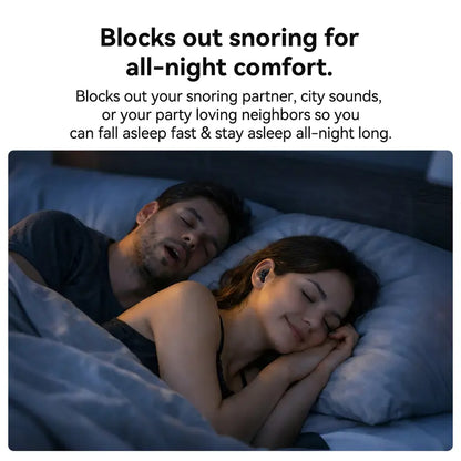 Sleep Through the Noise — The World’s Most Comfortable Sleep Earbuds