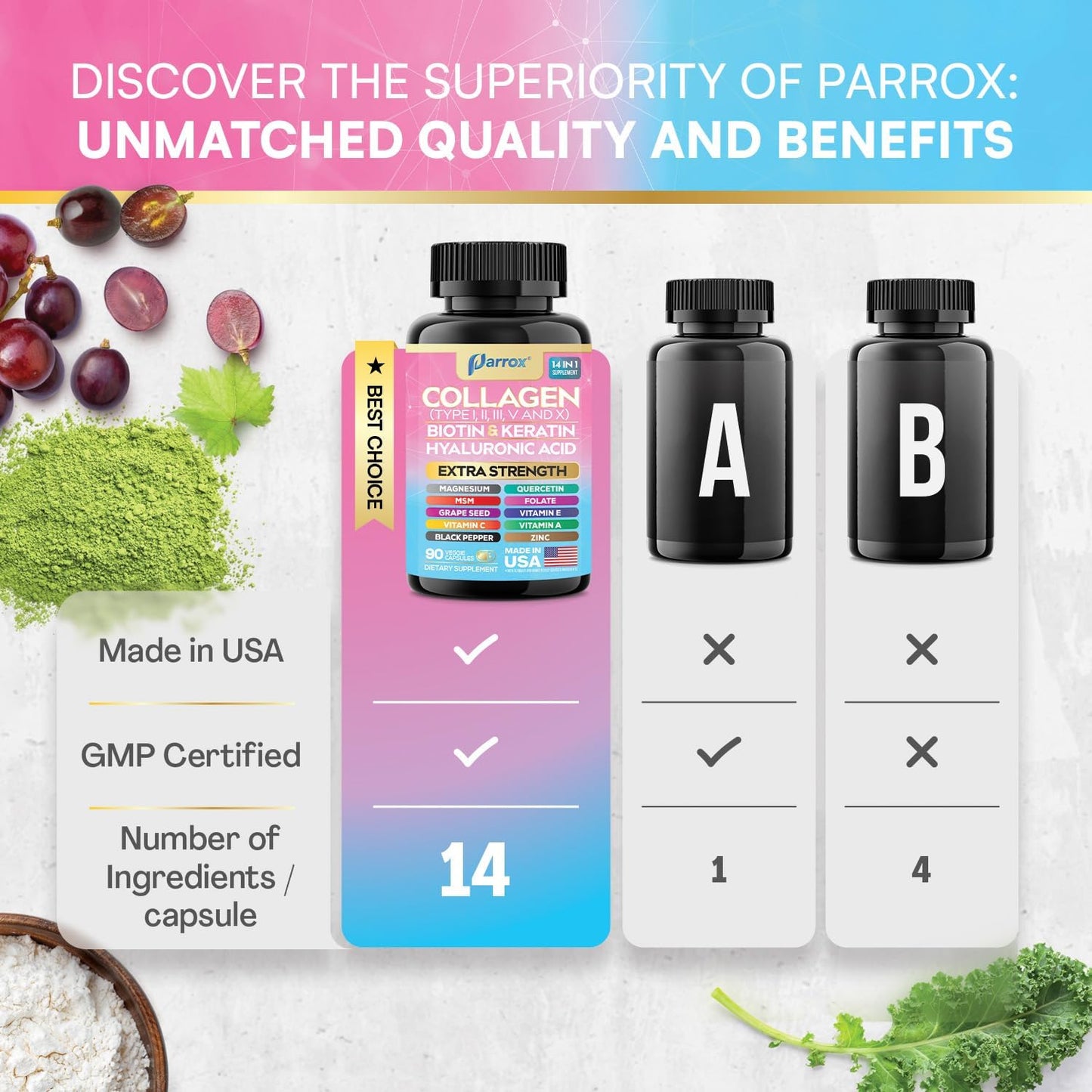 16-in-1 Advanced Collagen Complex for Ageless Beauty & Total Vitality