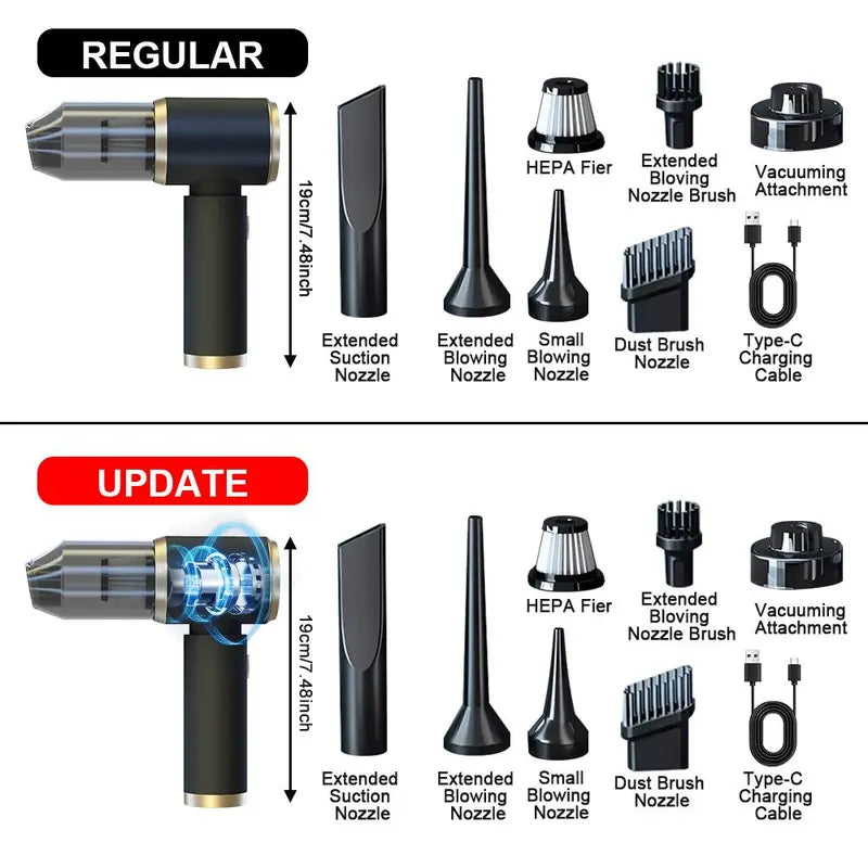 Suck It Up, Blow It Away — The Ultimate 2-in-1 Power Tool For Your Car & Home