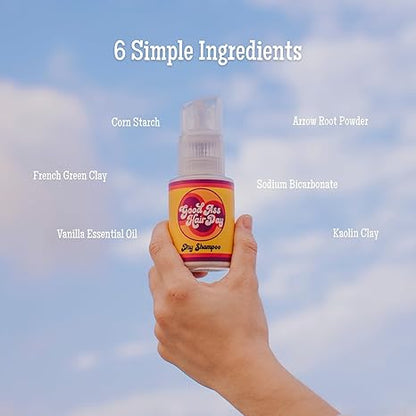 Instant Oil-Absorbing Dry Shampoo Powder