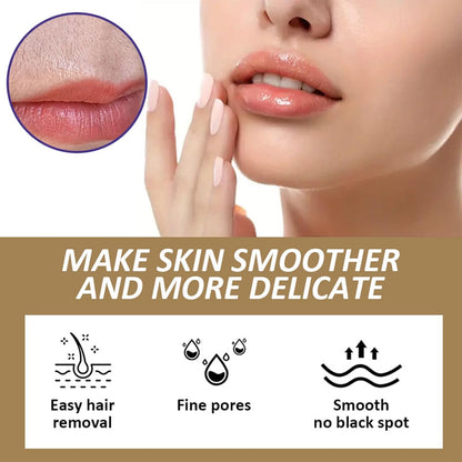 Painless Facial Hair Removal for Silky Smooth Skin