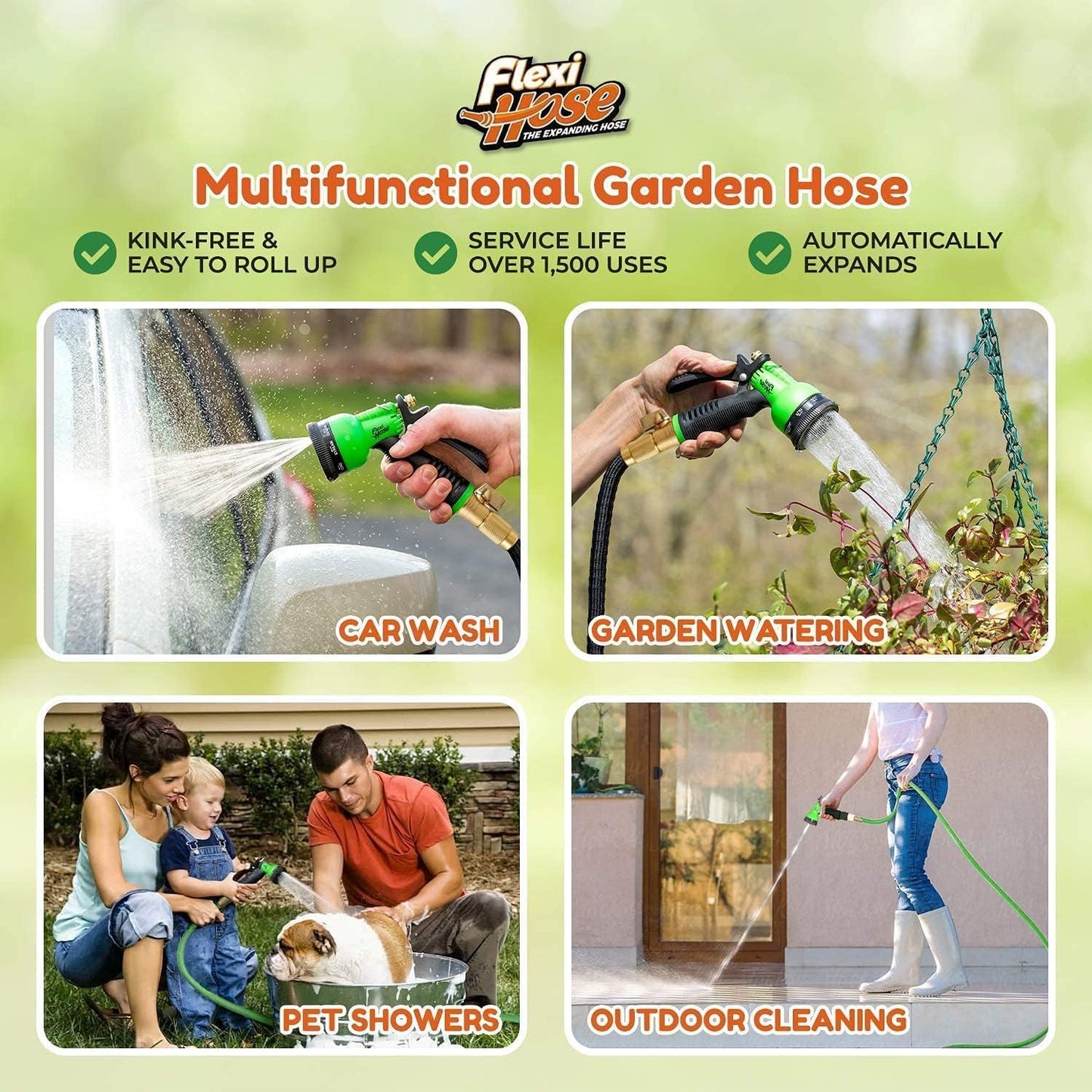 The Last Garden Hose You’ll Ever Buy — Lightweight, Expandable, Kink-Free