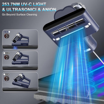 Ultimate Allergy Defense: Teant UV-C Mite Removal Vacuum