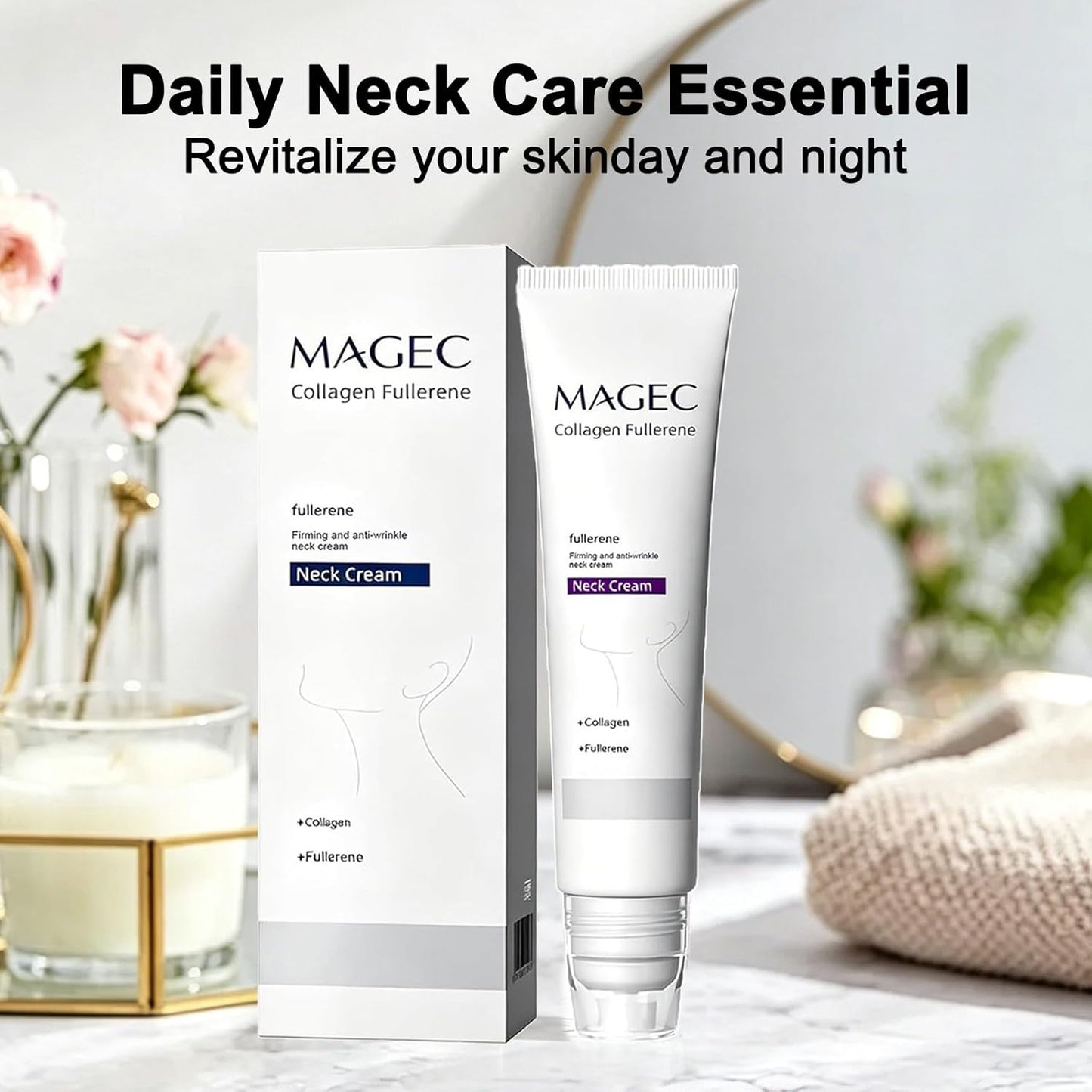 Eraser for Tech-Neck: Sculpt a Firmer, Younger Neckline in Minutes.