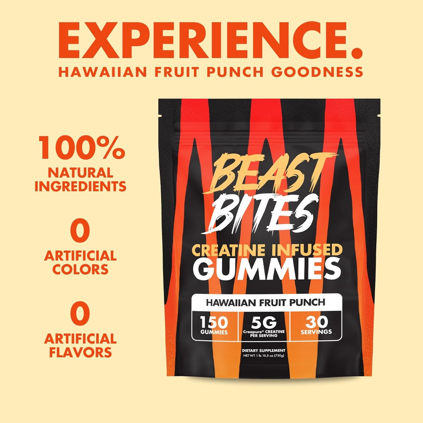 Boost Strength And Muscle Recovery With Delicious Beast Bites Creatine Gummies