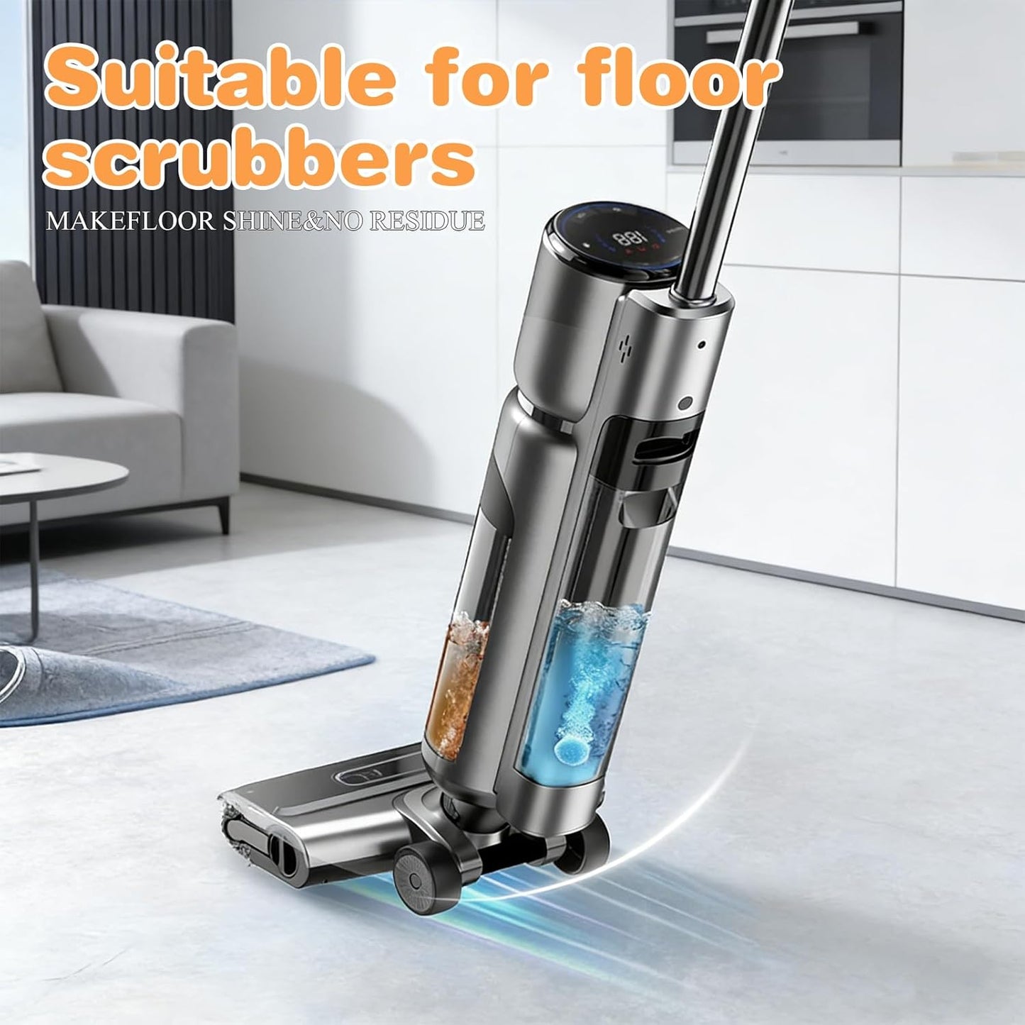 Your Floors, Reimagined. Crystal Clear in One Wipe - 2 Pack