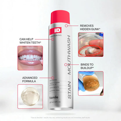 Whiter Teeth in Every Swish.