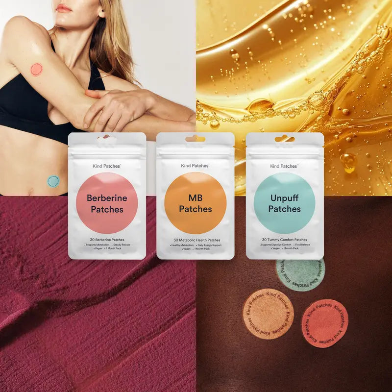 Kind Patches Metabolic Trio – Transform Your Wellness with 24-Hour Transdermal Support