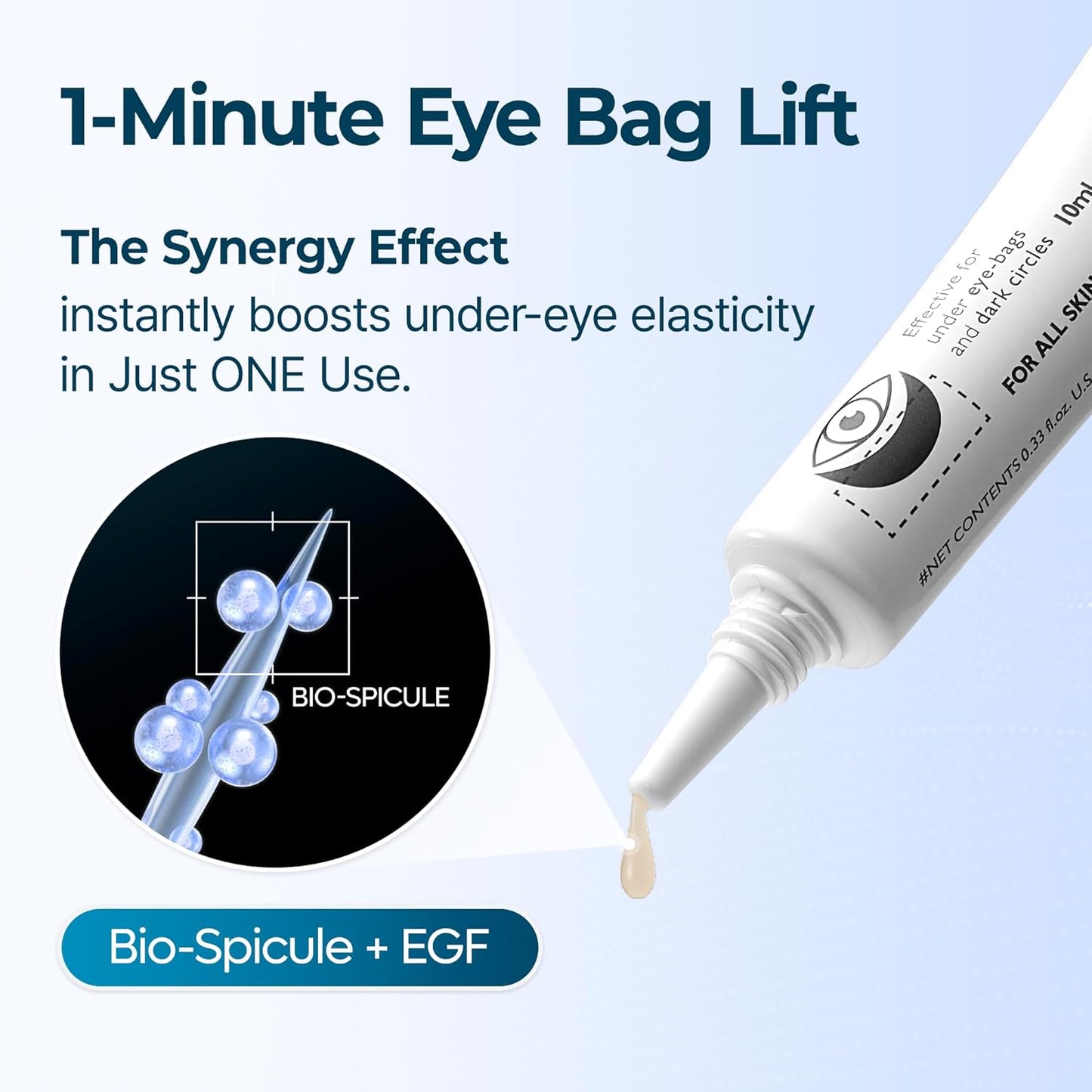 Erase Eye Bags. Smooth Like Asphalt