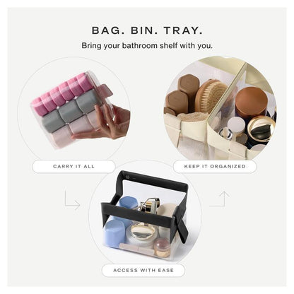 TSA-Approved Leak-Proof Clear Travel Pouch