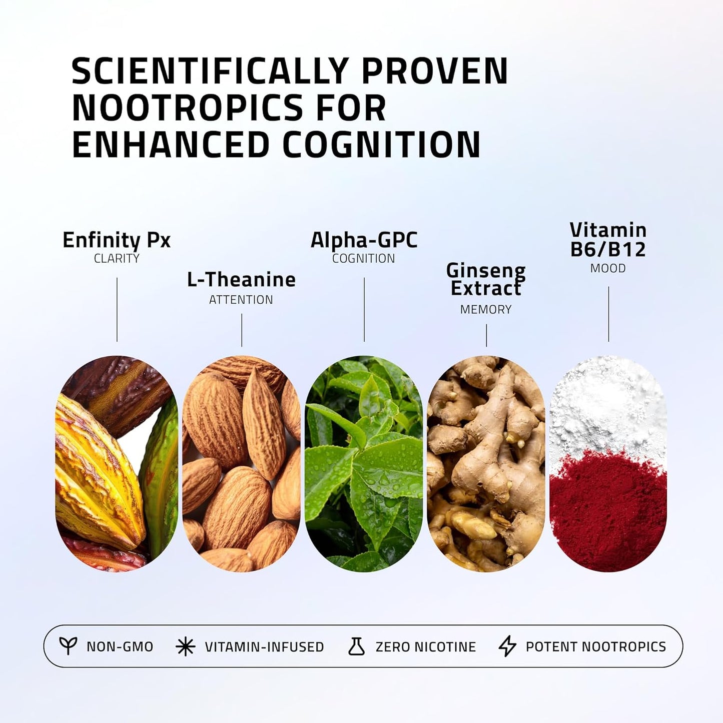 Zero Nicotine. Zero Tobacco. Just Pure Paraxanthine Focus.