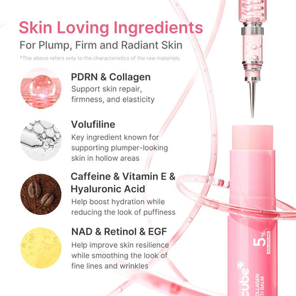Instant Volume and Radiant Glow With PDRN Pink Collagen Balm