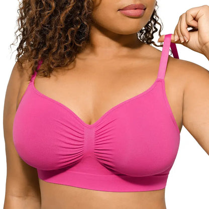 Wireless Comfort Bra for All-Day Zero-Pressure Support