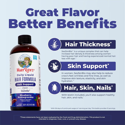 Thicker, Fuller Hair. One Delicious Sip at a Time.