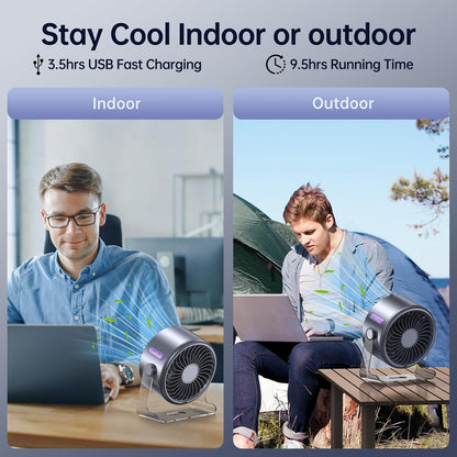 Stay Instant Cool with 100-Speed Turbo Airflow