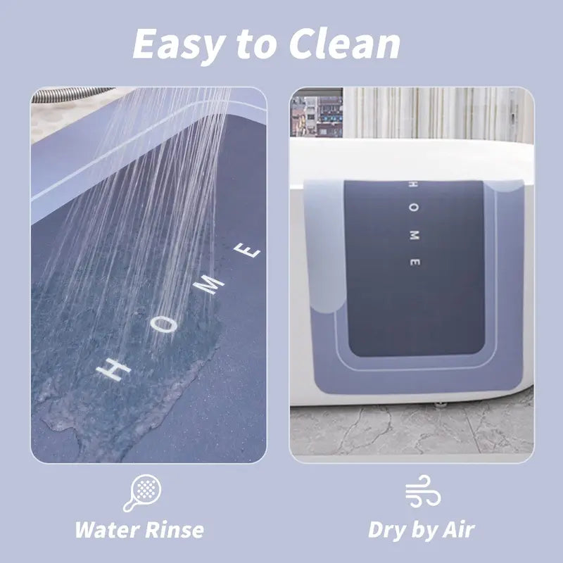 Step Into Cloud-Like Softness — The Ultimate Absorbent Shield For Your Bathroom - Light Gray*3 Counts