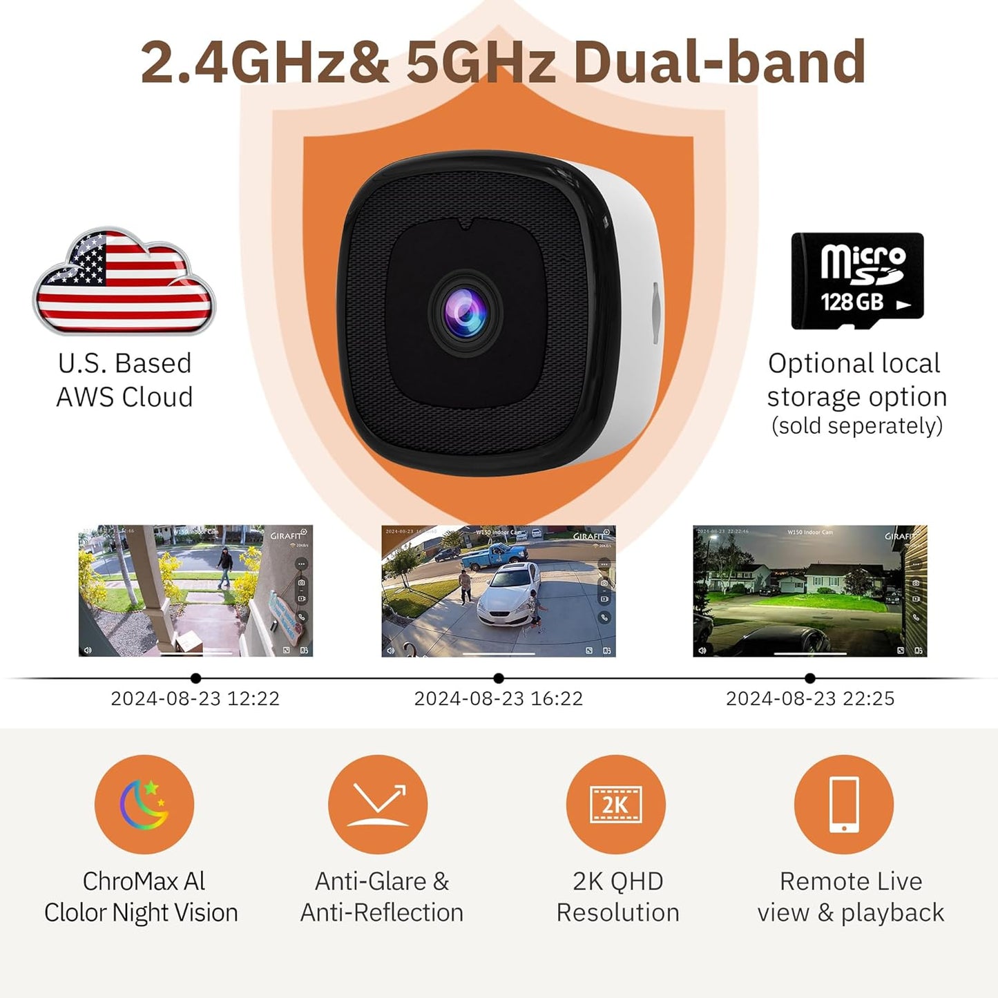 Professional Security Without The Drilling — The 2K Window Cam That Sees Through Glass. 🏠🛡️