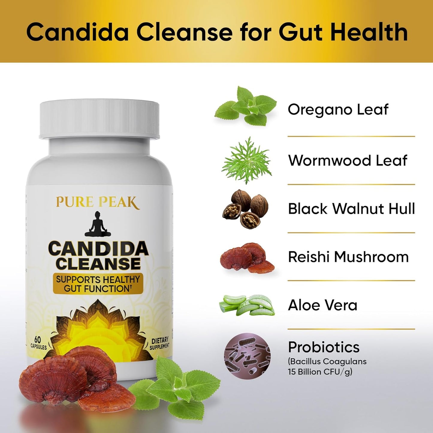 Complete Candida Complex & Gut Balance Restore