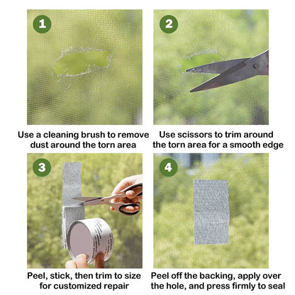 Repair Your Screen in Seconds. No Tools Required.(2inch x 157.5inch) - 3 Pack