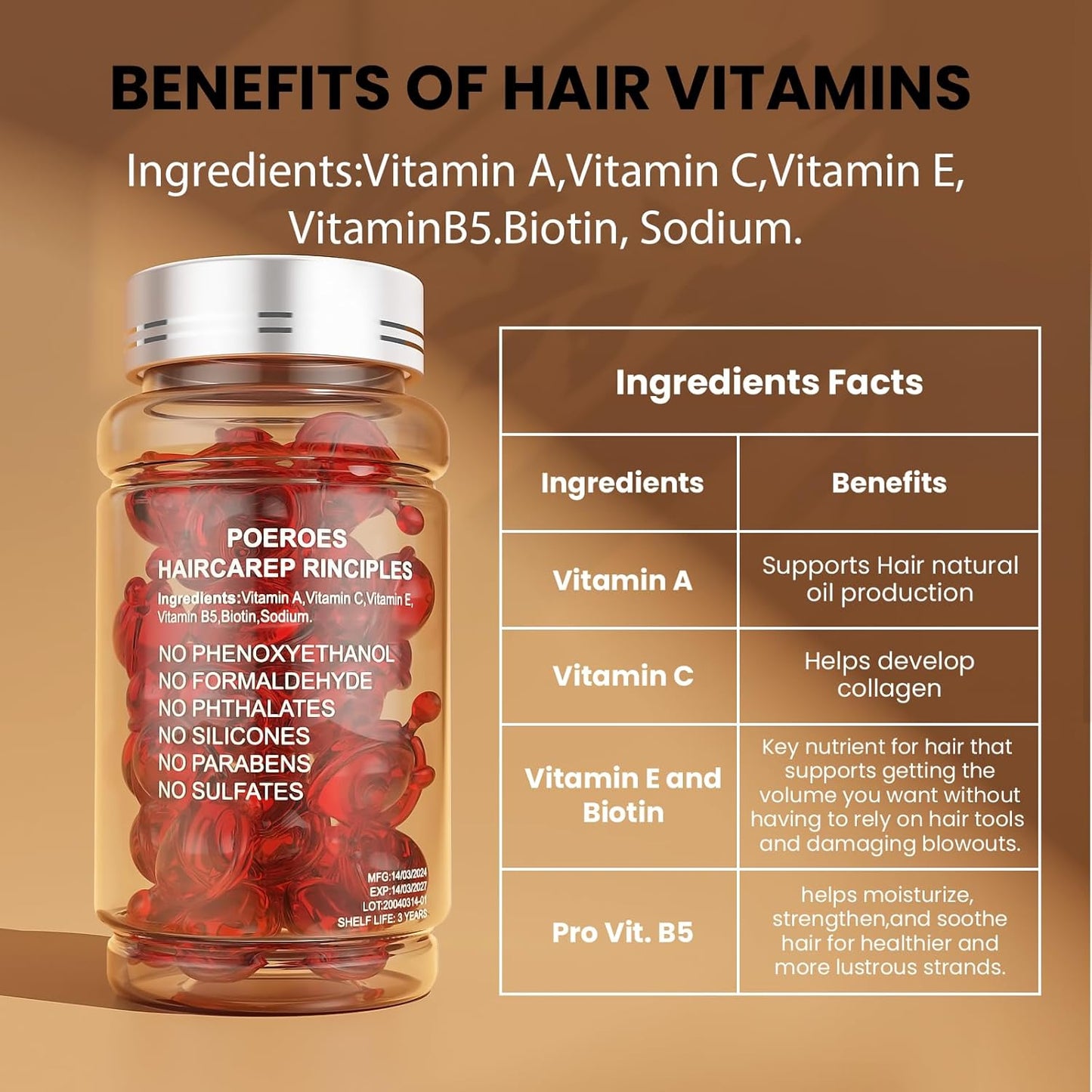 7-Day Hair Transformation: Instant Silky Shine & Deep Repair Capsules