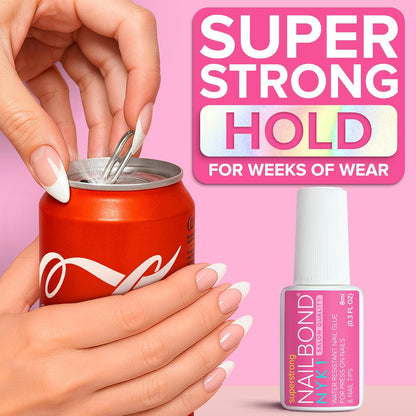 Achieve Professional Salon Hold With NYK1 Super Strong Nail Glue