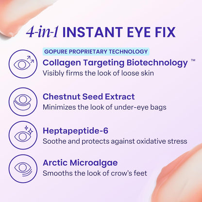 Visibly Tighten & Lift Eye Bags in Just 3 Minutes