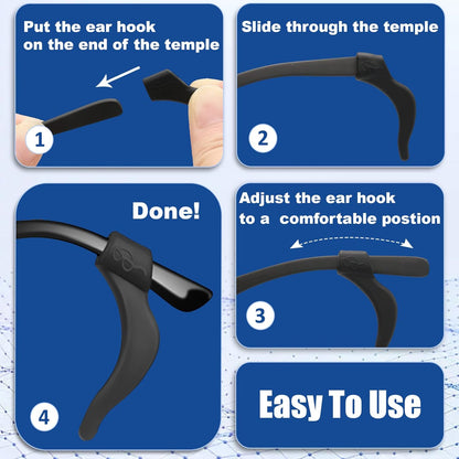 Keep Your Glasses Securely in Place—No More Constant Adjusting
