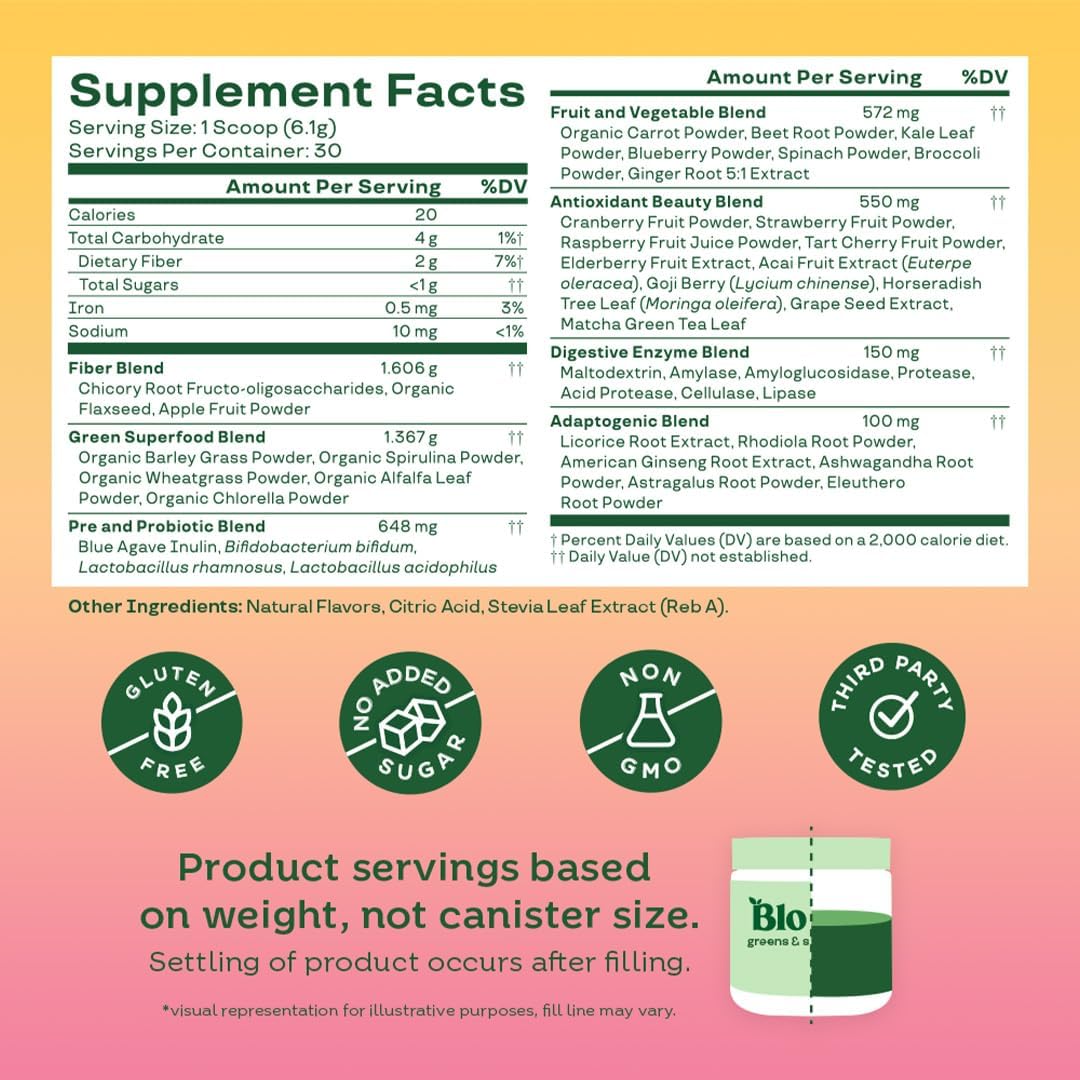 Debloat & Energize with 30+ Superfoods Daily