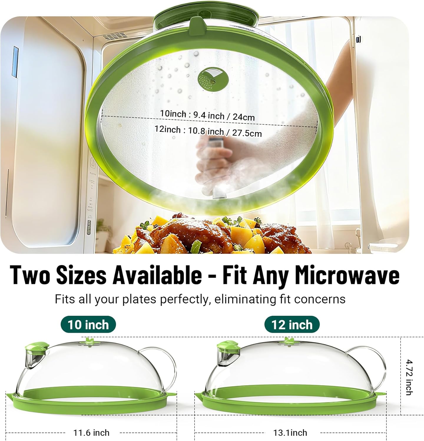 Microwaved Food. Reimagined 10inch - 2 Pack