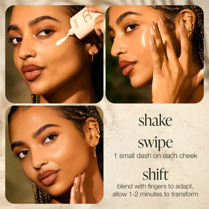 Adaptive Shade-Matching CC Serum for Flawless Natural Coverage