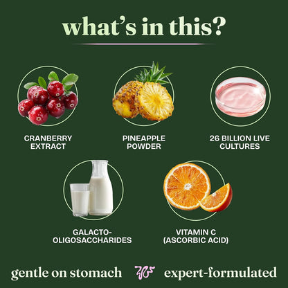 Complete 3-in-1 Vaginal, Digestive & Immune Support for Women