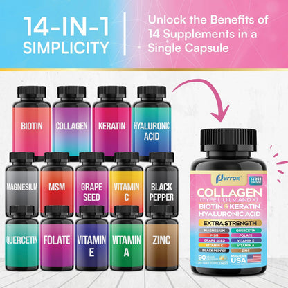 16-in-1 Advanced Collagen Complex for Ageless Beauty & Total Vitality