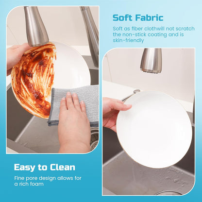 Scratch-Free Wire Dishwashing Rags – The Ultimate Replacement for Steel Wool