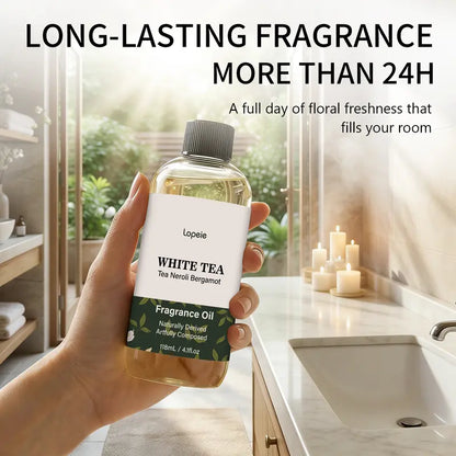 🎁 BUY 1 GET 1 FREE - Luxury White Tea & Neroli Essential Fragrance Oil – Pure Natural Botanical Scent for Diffusers & Home