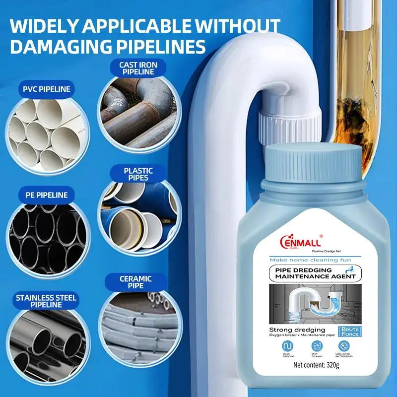 Melt Clogs Instantly — Professional Grade Drain Power, Household Safe - 2 Pack