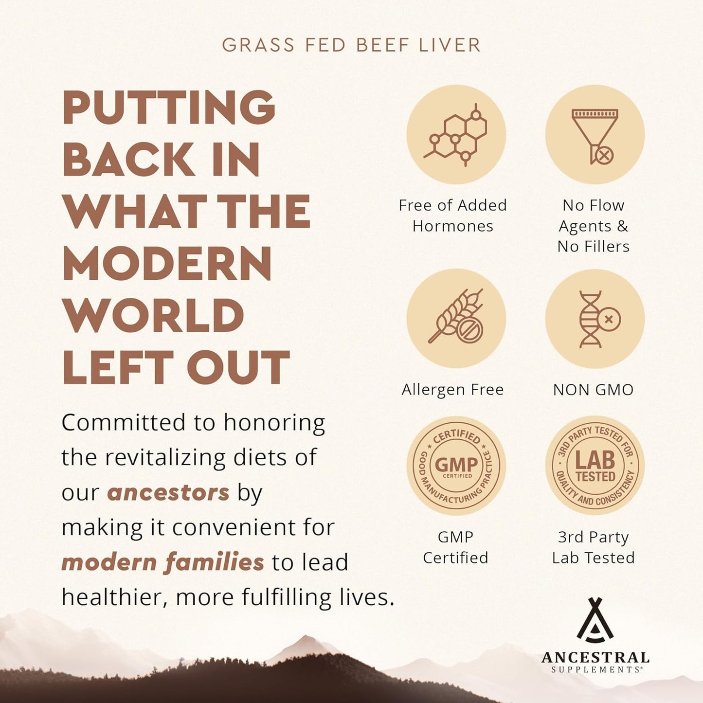 Reclaim Your Primal Energy With Grass Fed Beef Liver Capsules