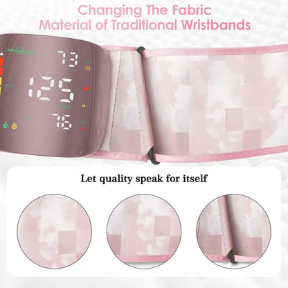 Portable Wrist Blood Pressure Monitor with Smart Voice Broadcast