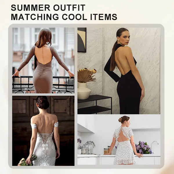 Invisible Backless Body Shaper – Instant Tummy Control Bodysuit