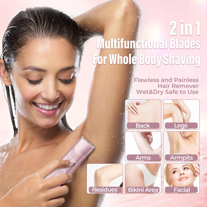 Silky Smooth, Zero Irritation — The Ultimate 2-in-1 Precision Trimmer For Your Most Sensitive Areas. ✨👙