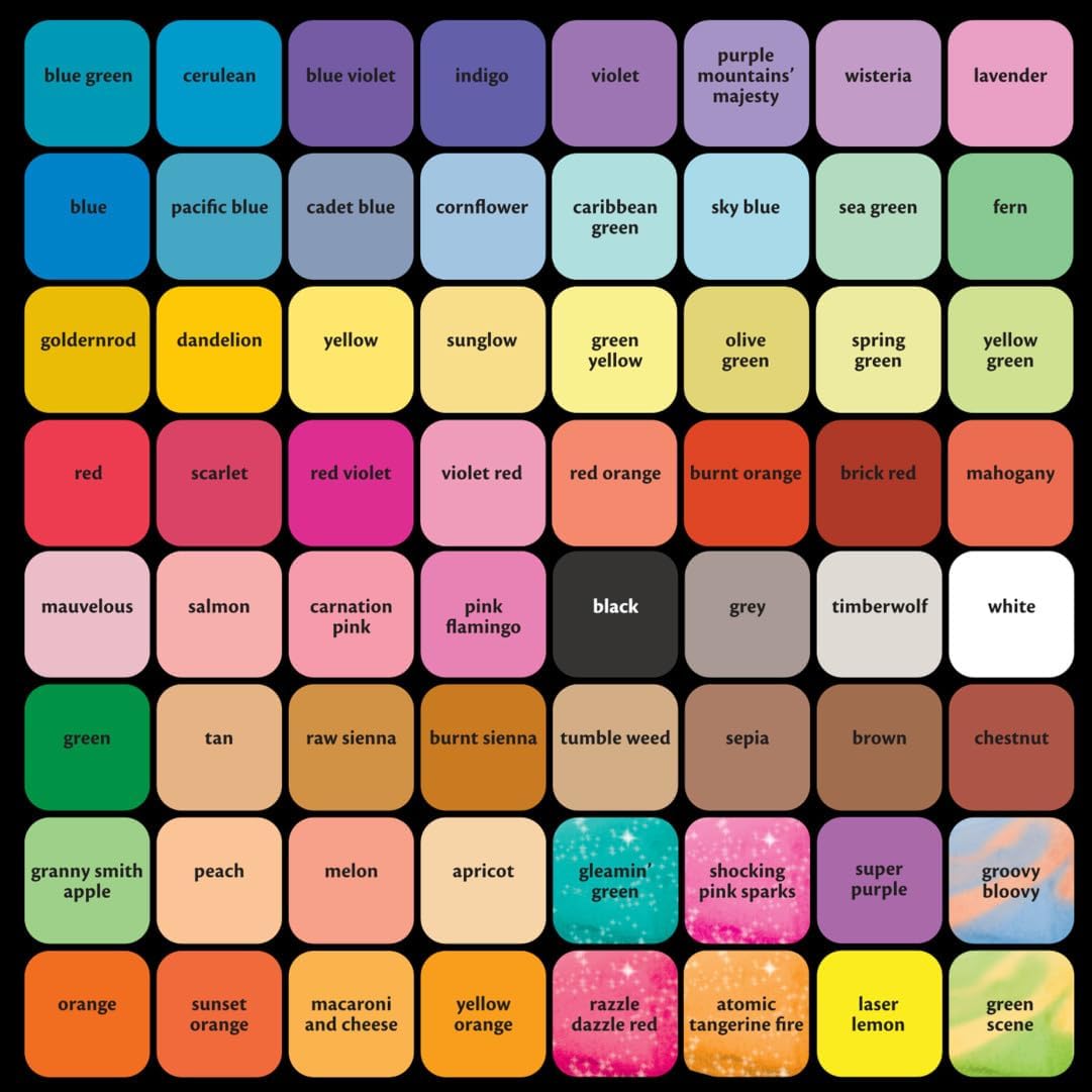 Turn Your Driveway Into A Masterpiece — 64 Vibrant Colors For Endless Outdoor Fun